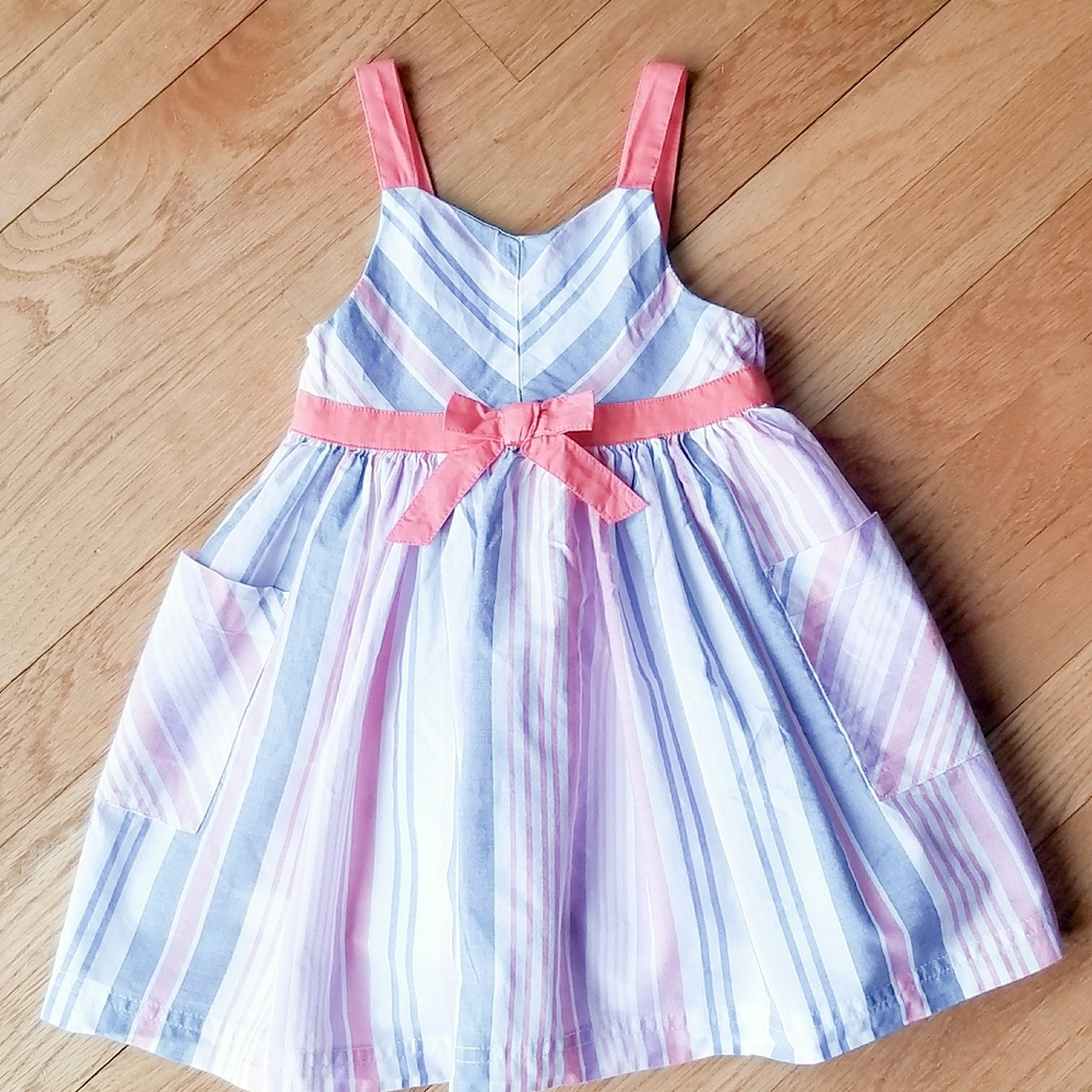 Cherokee Striped Sundress 2T